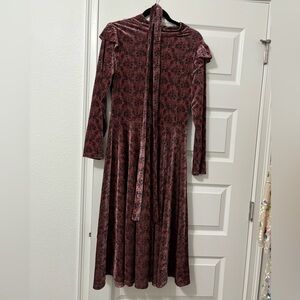 NWT Ivy City Co Lala Lady Dress in Pink Floral, Size large